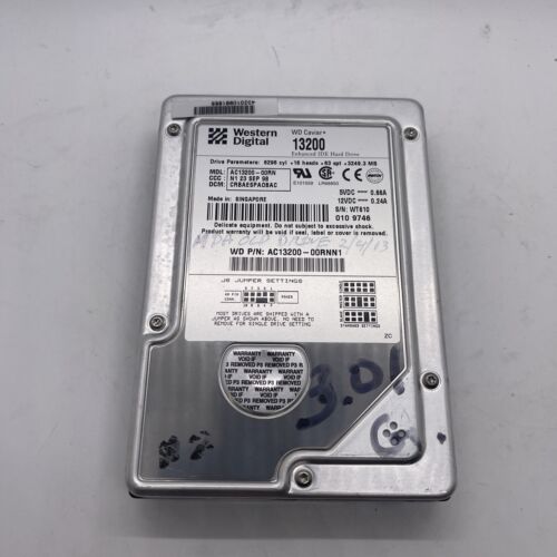 HDD 3.2GB WD CAVIAR AC13200-00RN DCM: CRABERPB0BAC P/N: AC13200-00RNN1