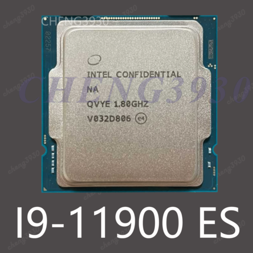 Intel Core i9-11900 ES qvye 16mb 1.8-4.0 GHz 8 cores 65w lga-1200 CPU processor