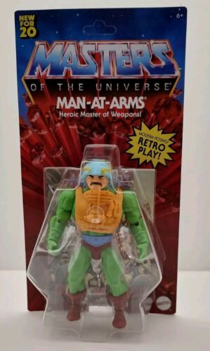 Masters Of The Universe Origins 2020 “MAN-AT-ARMS”! Figure, NEW! Unpunched