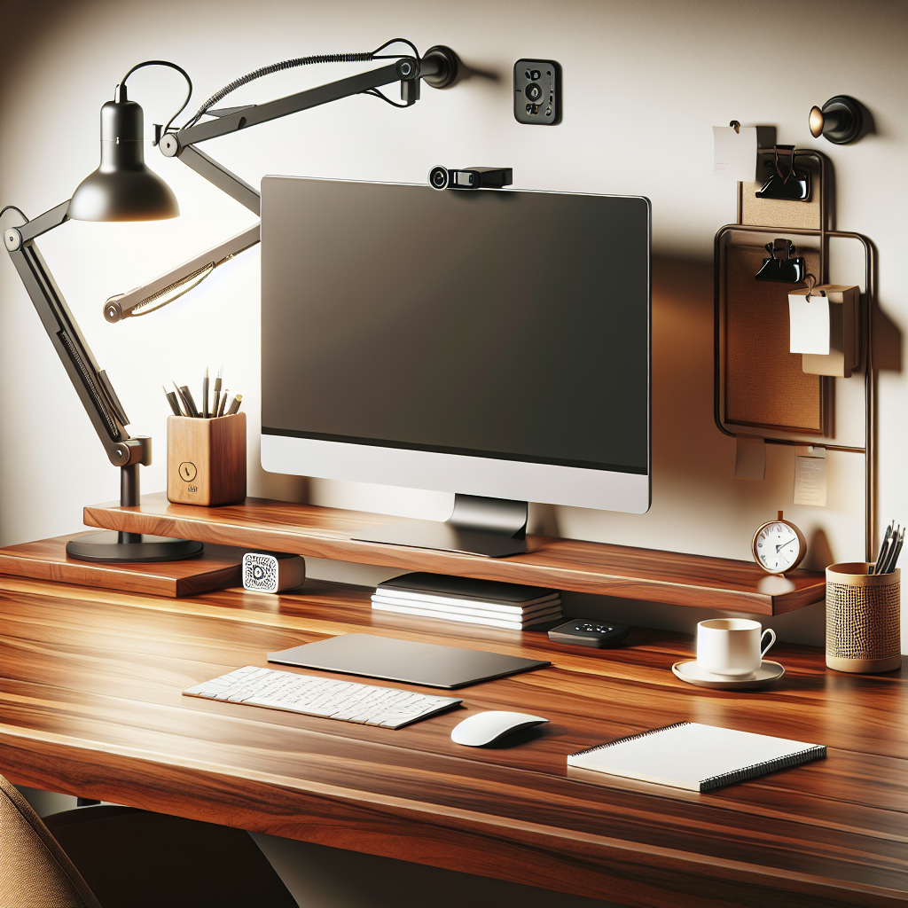 Maximizing Desk Space with a VESA Mount