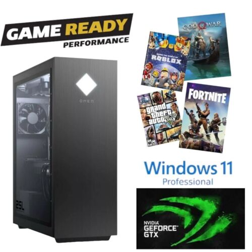 RGB Gaming Desktop Computer i7 PC 32GB RAM 1TB SSD NVIDIA GTX 1070 8GB W11P WIFI