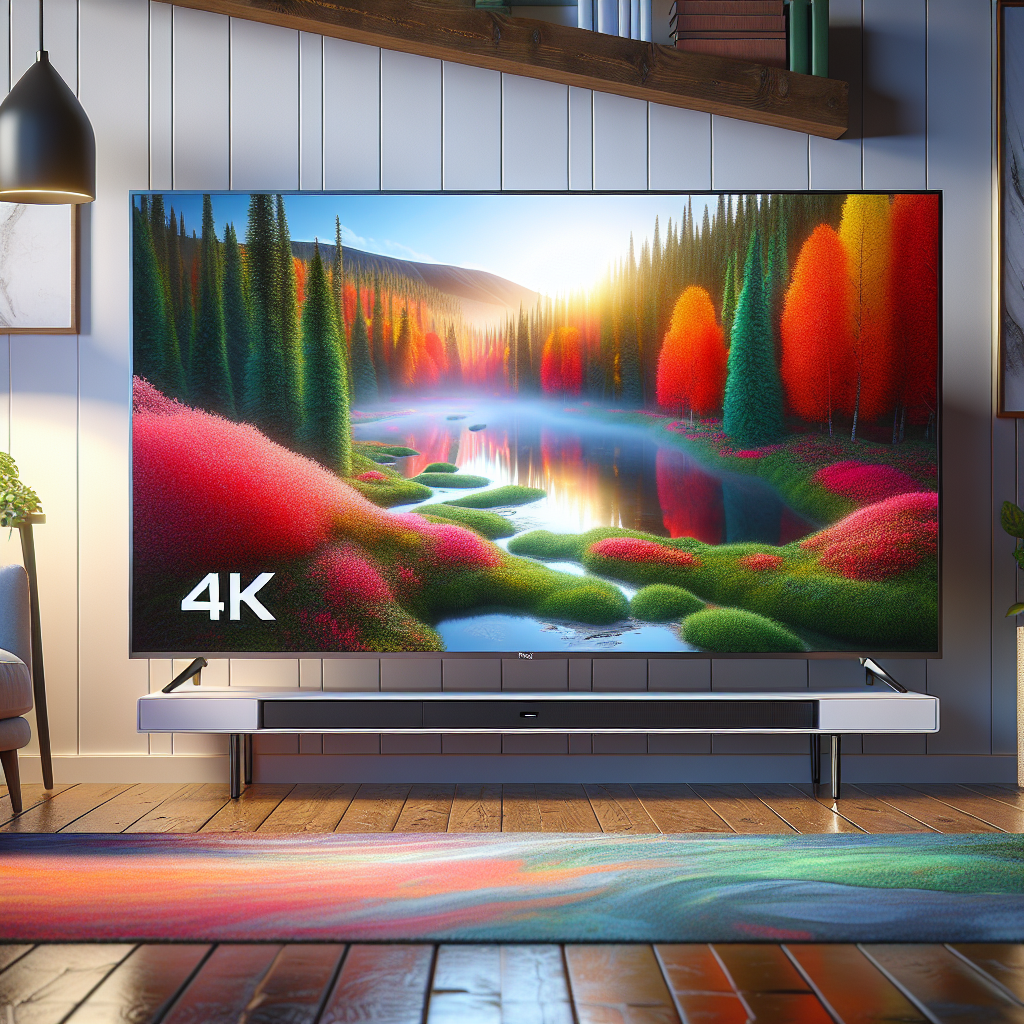 Experience True 4K Resolution with the KTC 32 Inch TV