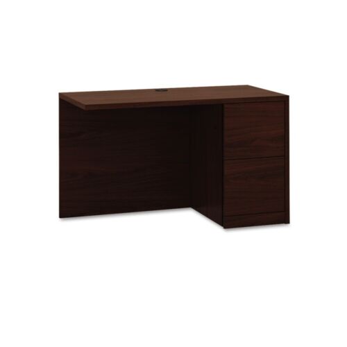 HON 105905RNN 10500 Series Right Ped L Workstation Return – Mahogany New