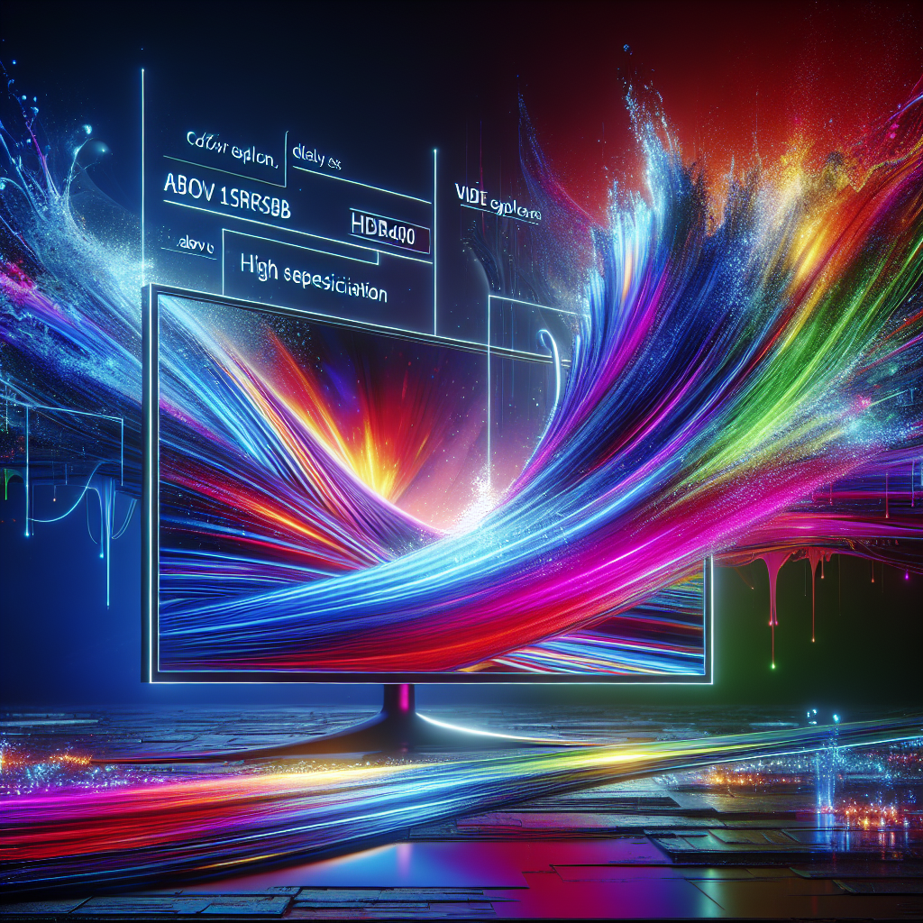 The Future of Display Technology: HDR400 and 132% sRGB Explained