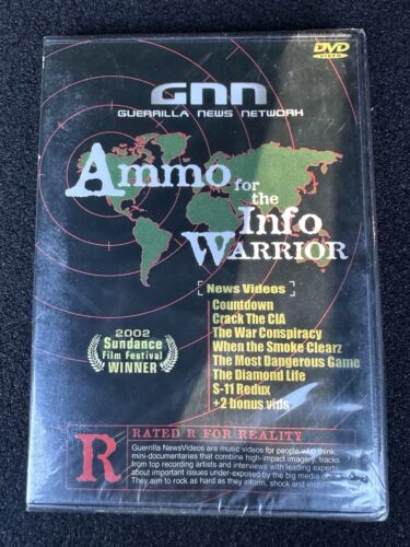 GNN Ammo For The Info Warrior DVD Guerilla News Network NEW SEALED