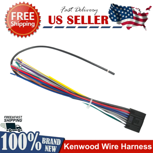 New Wire Harness for KENWOOD DNN-992 DNN992 Car Radio Replacement Part