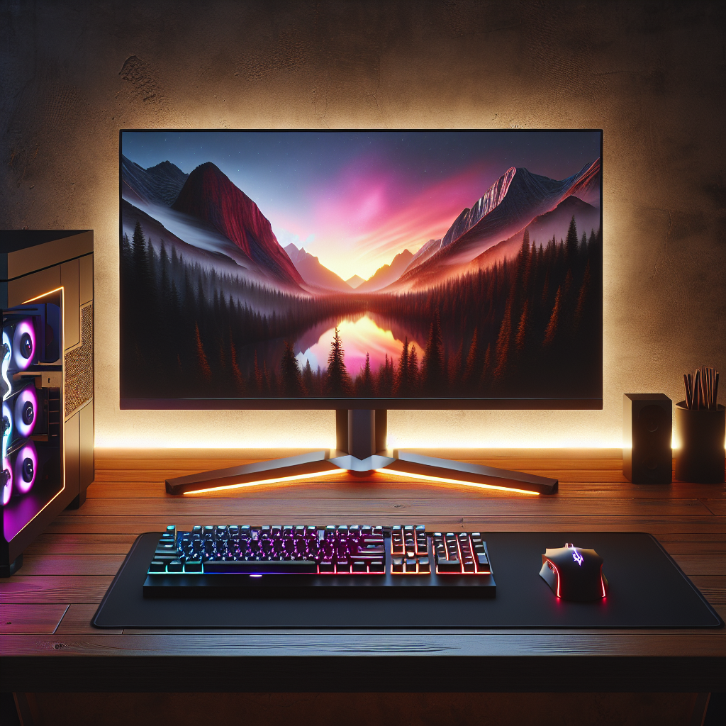 Enhance Your Gaming Setup with the 24gs60f-b Monitor: A Closer Look