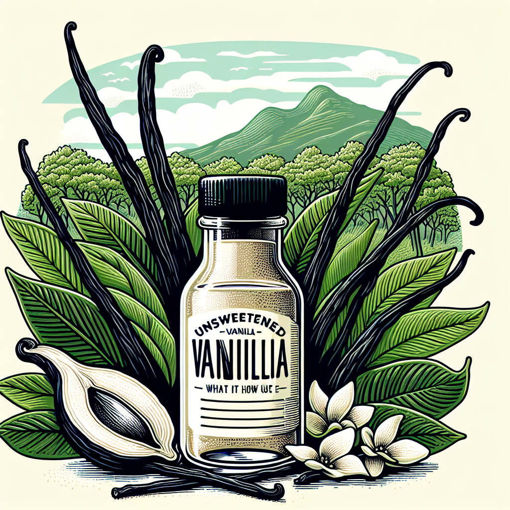 All About Unsweetened Vanilla: What It Is and How to Use It