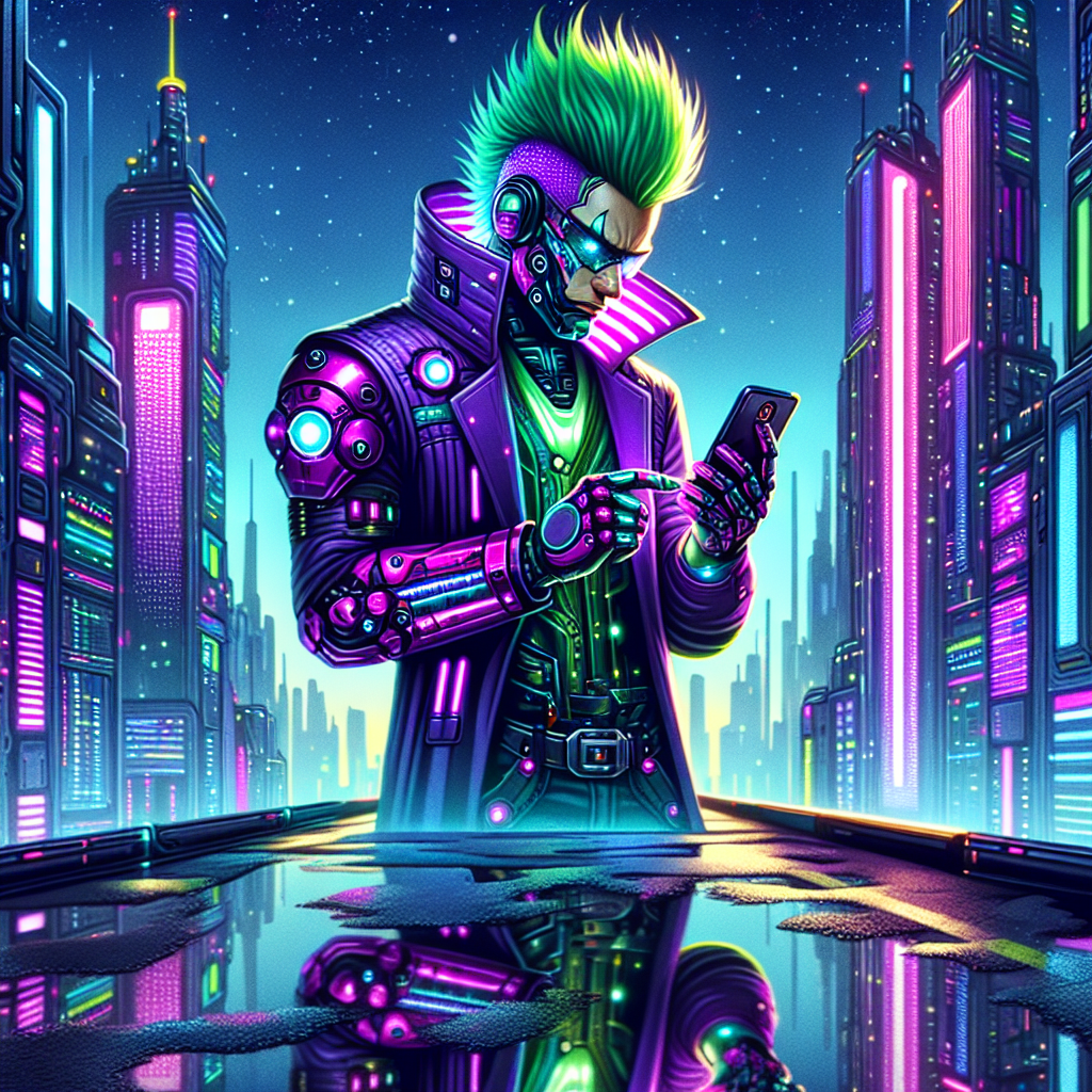 The Cyberpunk Joker Chronicles: Unraveling the Mystery