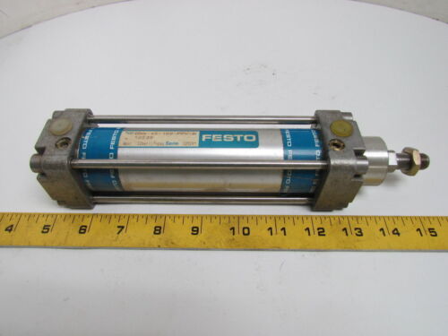 Festo DNN-40-100-PPV-A Pneumatic Air Cylinder 40mm Bore 100mm Stroke w/cushions