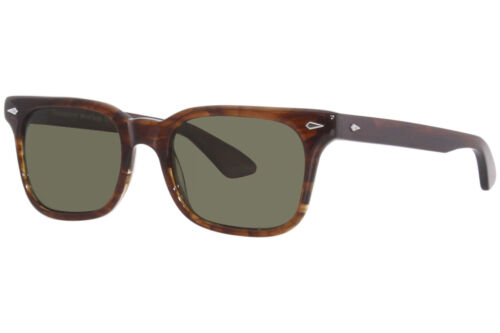 American Optical Tournament GNN C2 Sunglasses Woodgrain/Green Square Shape 52mm