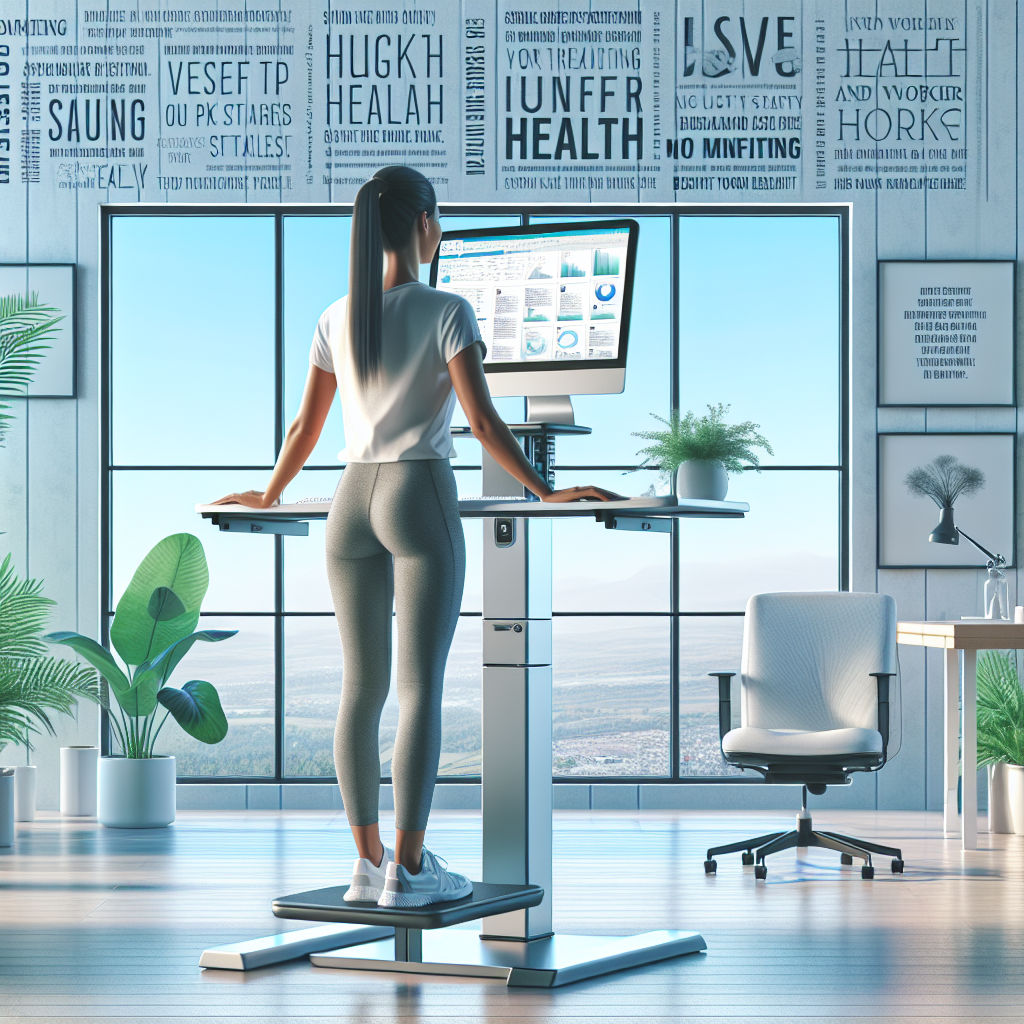 Improving Your Posture and Health with a Height-Adjustable Stand