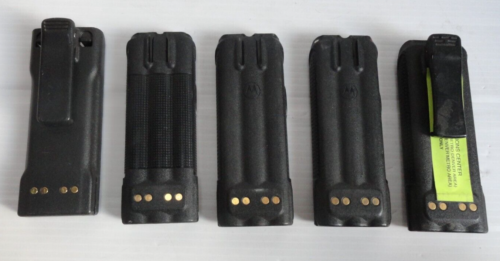 Lot of 4  Motorola Radio Batteries  NNTN4435B , NTN8294BR , RNN4006B , NTN7143CR