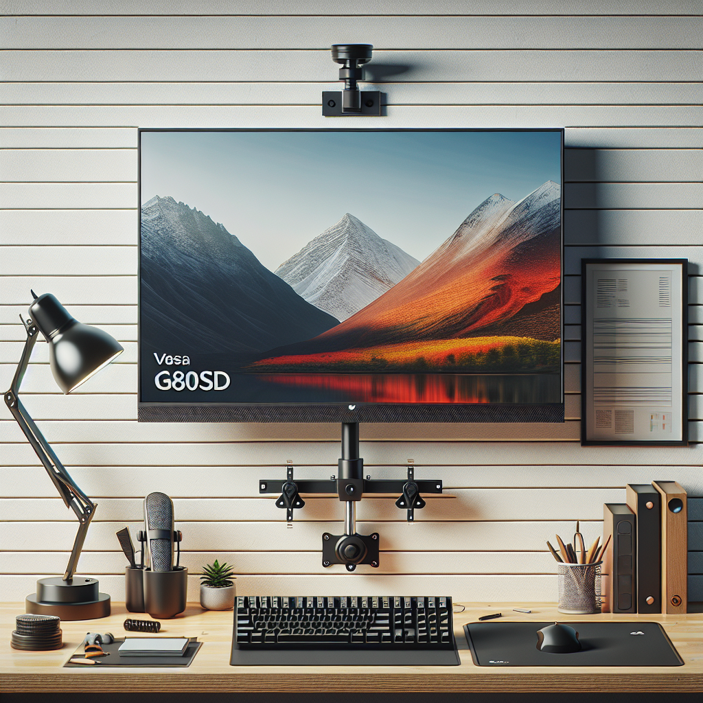 Get the Most Out of Your G80SD Monitor with a VESA Mount