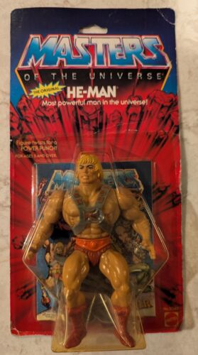 He-Man Action Figure Vintage 1982 – 12 Back Brand New/Sealed