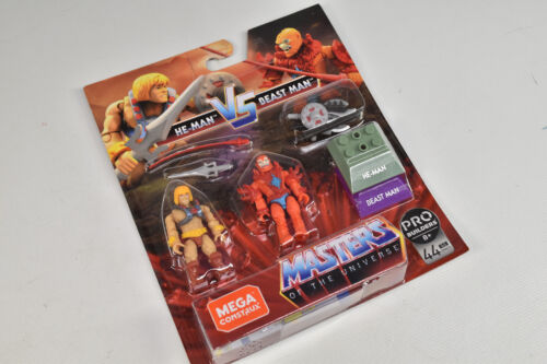 MEGA Construx HE-MAN vs BEAST MAN Masters of the Universe Pro Builders GNN73