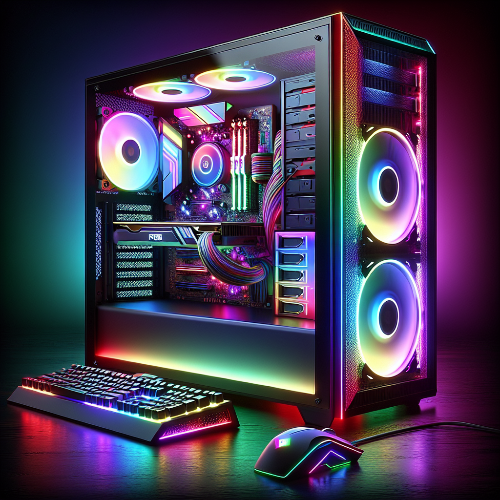 The Ultimate RGB Gaming Desktop: i7 PC with 64GB DDR4, 1TB SSD, and NVIDIA GTX 1070