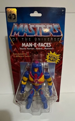 Masters Of The Universe Origins Man-E-Faces Figure Retro Play MOTU 2022 Mattel