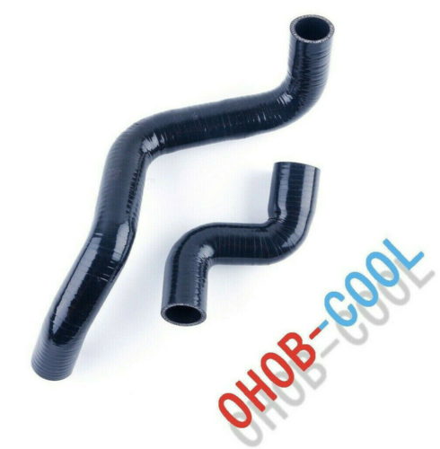 Black Coolant Radiator Hose Sets For 90-95 Nissan Pulsar N14 SR20DET GTI-R RNN14