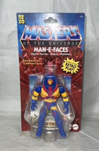 MAN-E-FACES Masters of the Universe Origins Retro MOTU Action Figure Sealed 2020