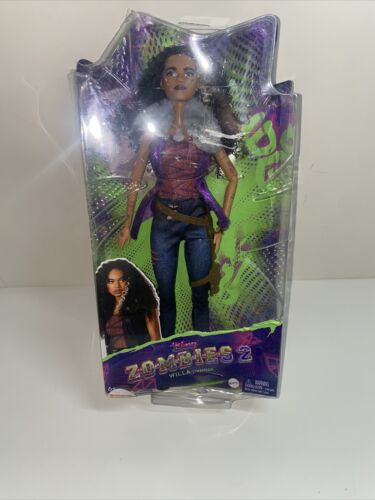 Disney Zombies 2 Willa Lykensen Doll 11.5″ Inch Mattel 2020, NEW w/ Box Damage