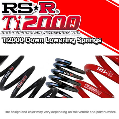 RS-R Ti2000 Down Lowering Springs Pulsar RNN14 for 2/8-7/1 N010TD