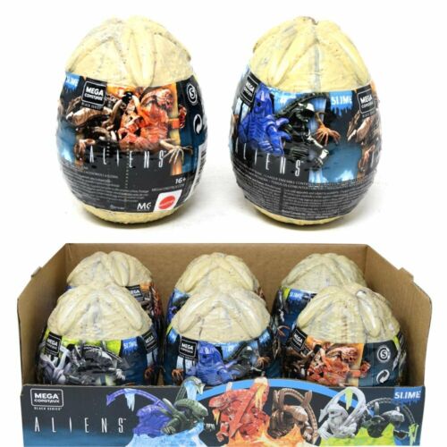 Full Case Mega 6 pcs  Construx Xenomorph Aliens Slime Eggs Series 2 Sp. Edition