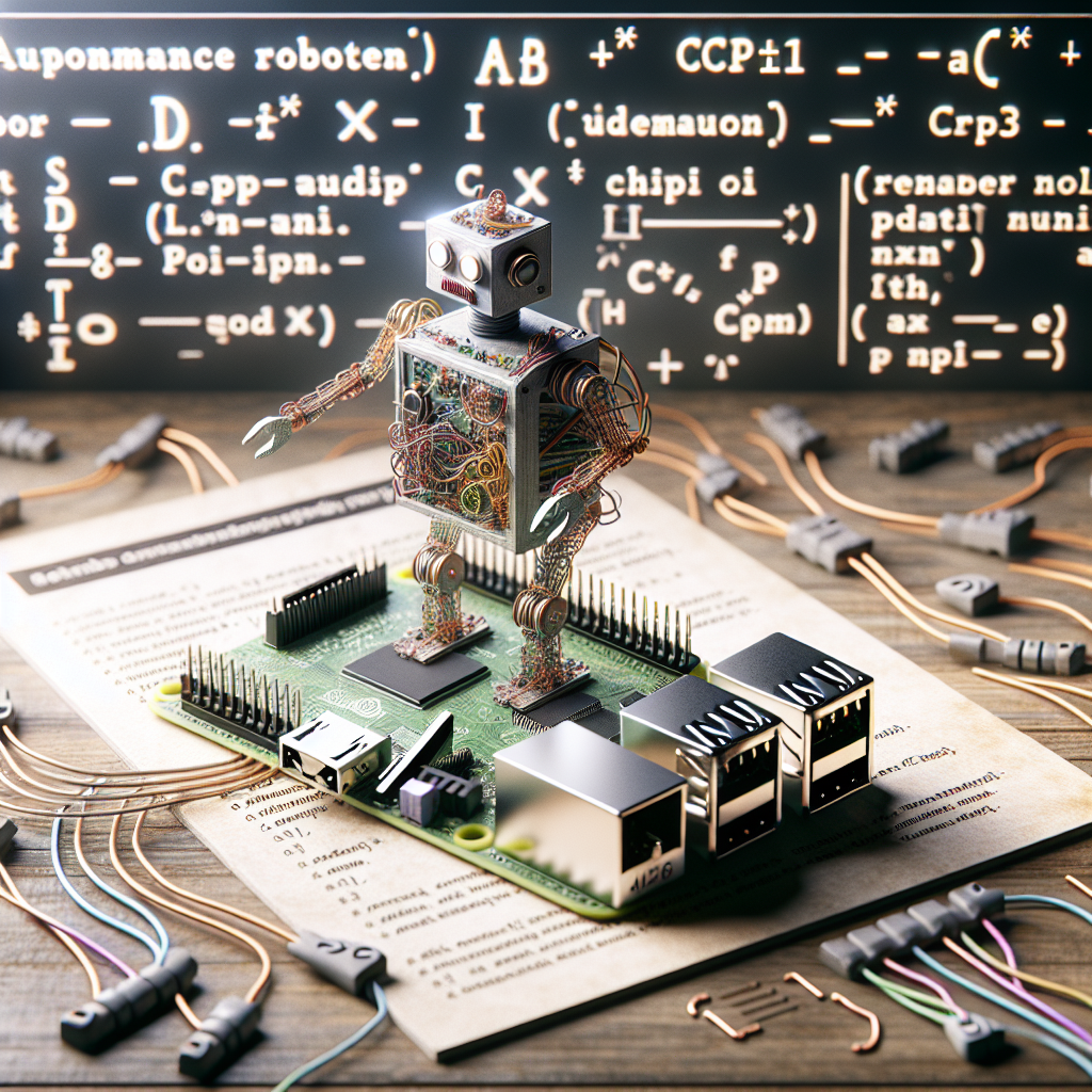 Step-by-Step Guide: Creating Real Autonomous Robots with C++ on Raspberry Pi