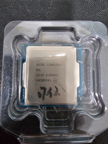 Intel Core QV1K 3.4GHz 8 core 16 threads 125W LGA1200 intel confidential CPU