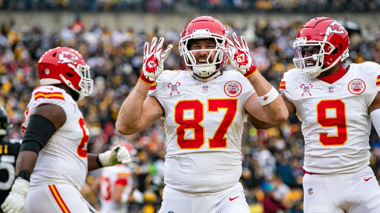 Chiefs’ Travis Kelce finishes 1st in Pro Bowl Games fan voting