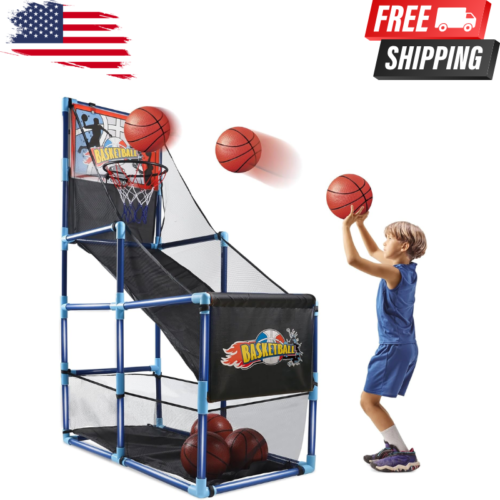 OCHIDO Arcade Basketball Game Set for Kids, Indoor/Outdoor, Ages 3-10+