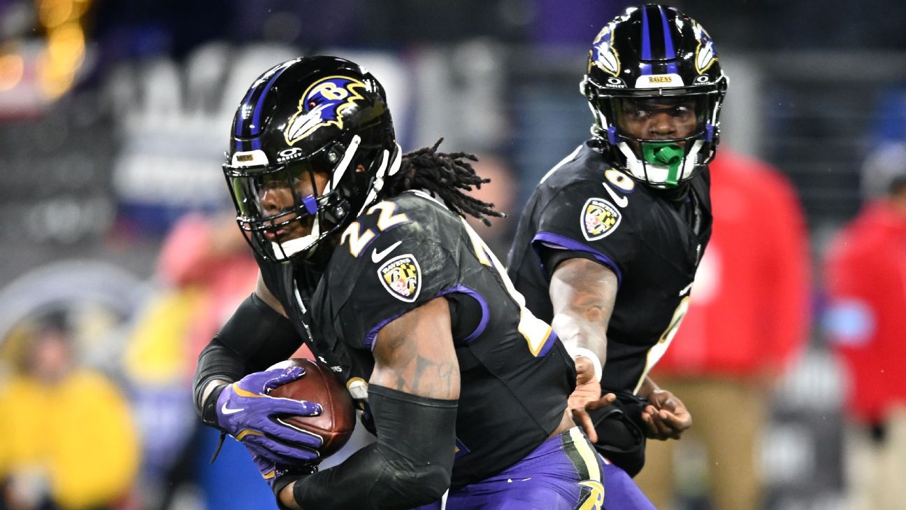 Pro Bowl rosters include 9 Ravens, 7 Lions, no Patrick Mahomes