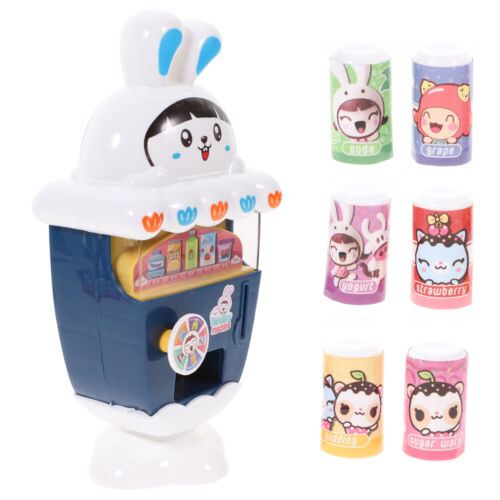 Girl Toys Mini Vending Machine Kids Pretending Beverage Baby Child