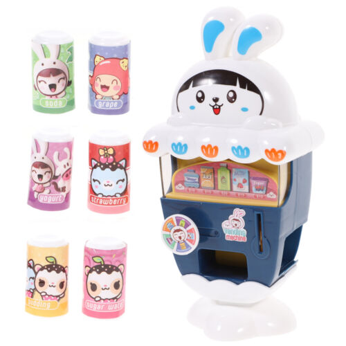 Kids Vending Machine Toys Beverage Dispenser Drink Mini Baby