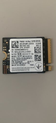 Samsung 512GB PM991  M.2 NVMe PCIe Internal SSD MZ-9LQ512A