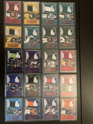 2021  NFL Rookie&Stars Year One  Complete Set 40 Rookie Patches