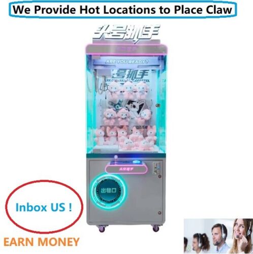 Hot Location Placement of Crane Claw Toy Dolls Gift Machine Arcade Machine Games