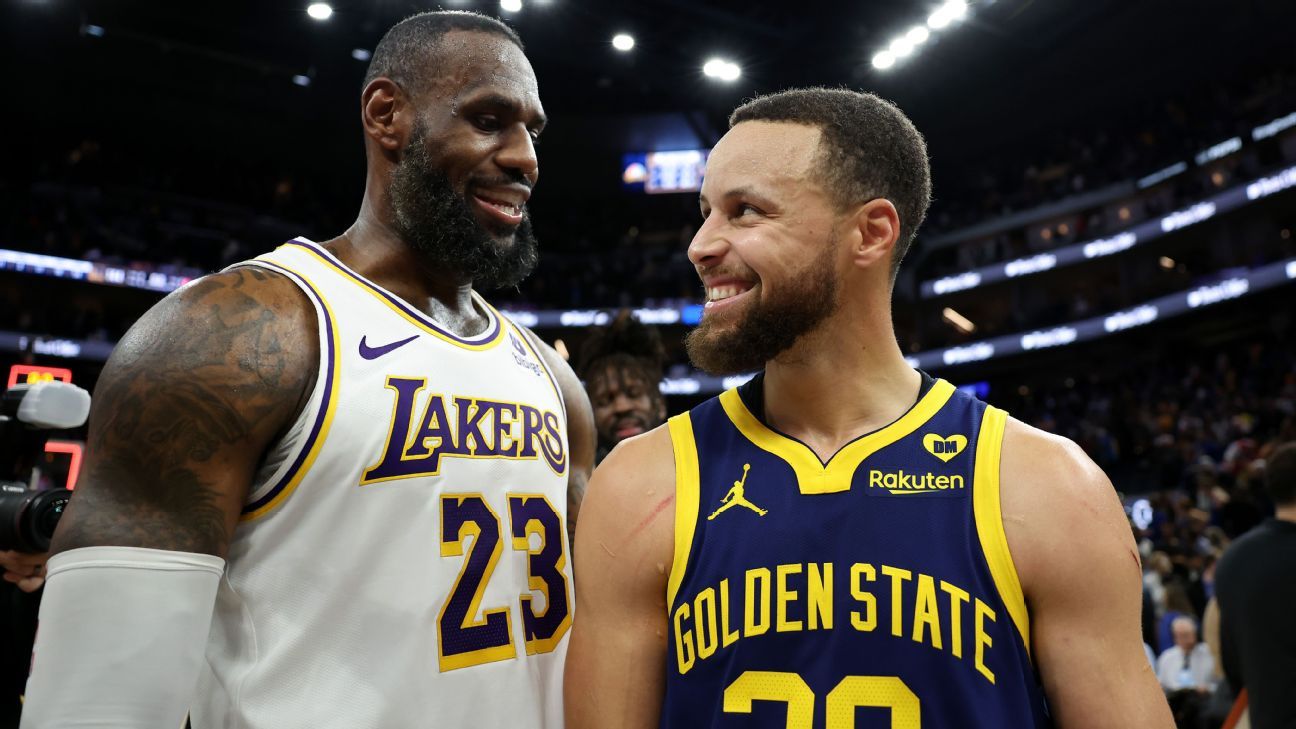 LeBron James, Stephen Curry 3rd at positions in NBA All-Star voting