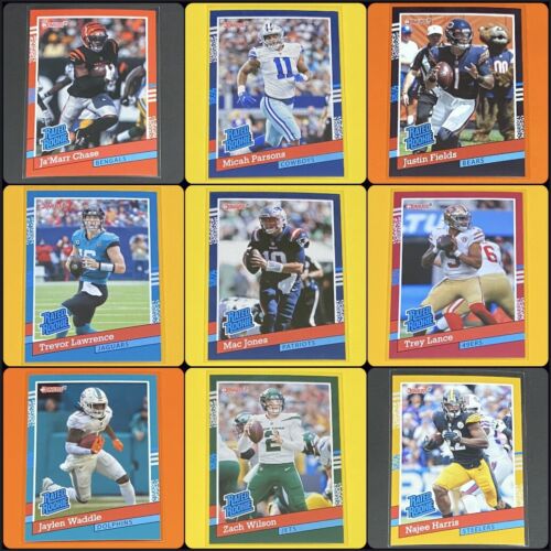 2021 Panini Instant Football – RATED ROOKIE RETRO 1/2231 SP – Pick A Card – RC