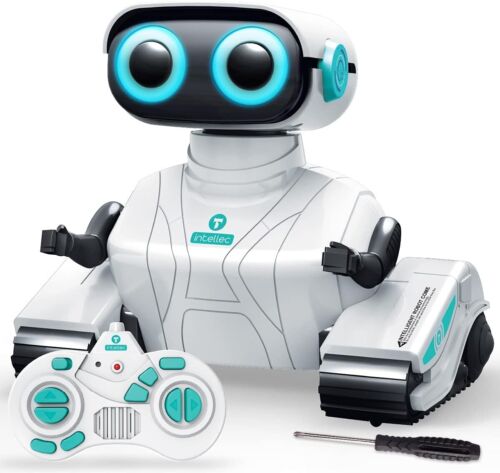 RC Robot for Kids LED Eyes, Dancing, Sounds, Flexible Arms Fun Toy Ages 3-8