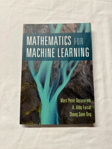 Mathematics for Machine Learning (Like New)