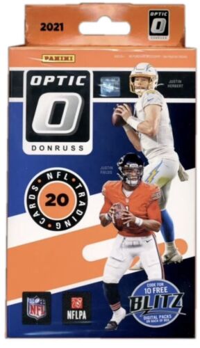 2021 Panini Donruss Optic NFL Football – 20 Card – Hanger Box – Factory Sealed