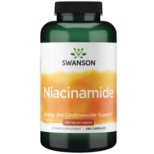 Swanson Niacinamide 500 mg 250 Capsules