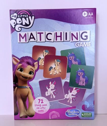 My Little Pony Hasbro Gaming Matching Game for ages 3+ New