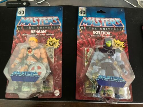 2022 Master Of The Universe 40th Anniversary He Man And Skeletor