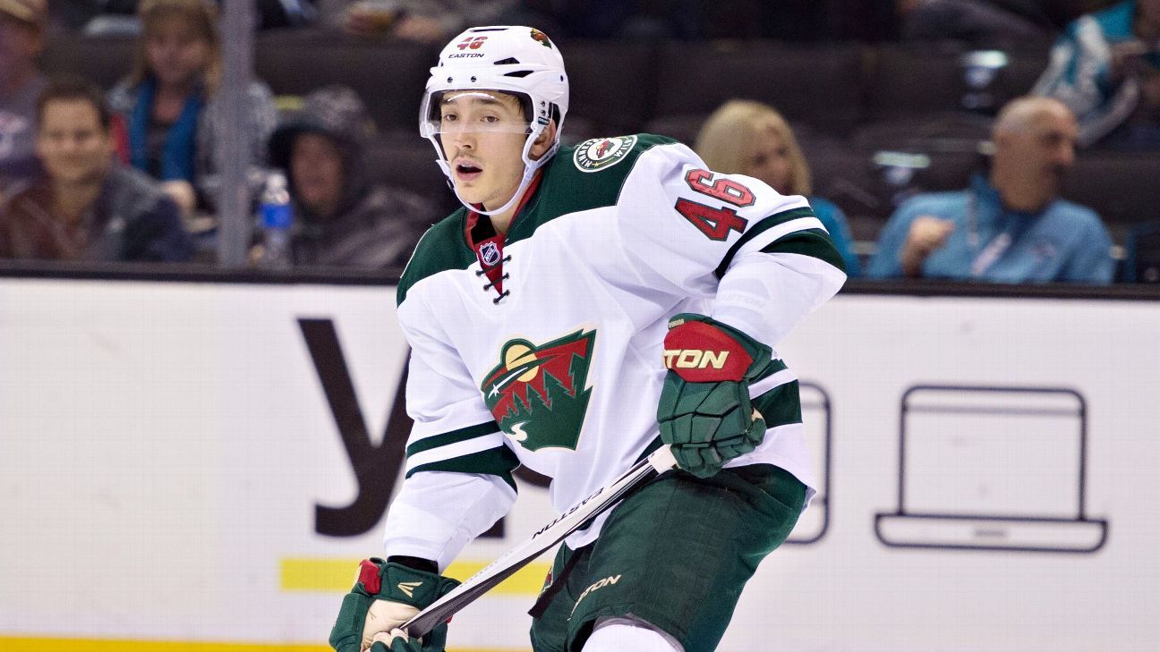 Wild’s Spurgeon out 2-3 weeks after getting hurt on L’Heureux slew-foot