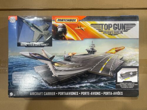 Matchbox Top Gun Maverick Aircraft Carrier 2019 New in Box