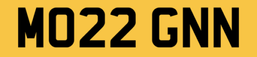 Morgan N Private number plate personal registration Morgan’s car reg MO22 GNN