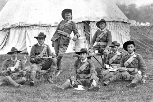 gnn-38 Military, Yeomanry Soldiers, Westmorland and Cumberland. Photo