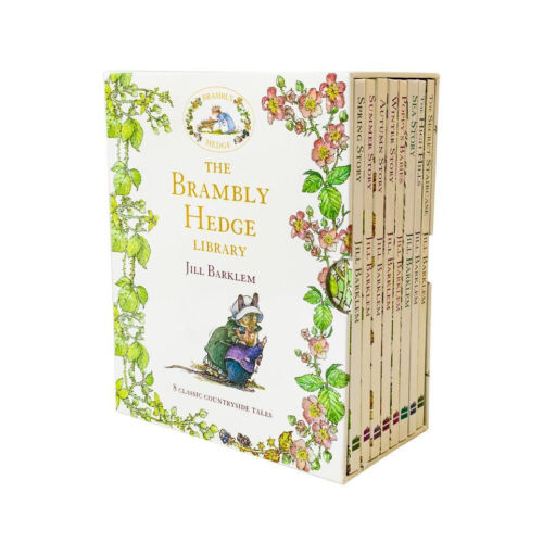 The Brambly Hedge Library 8 Books Set By Jill Barklem – Ages 3-6 – Hardback